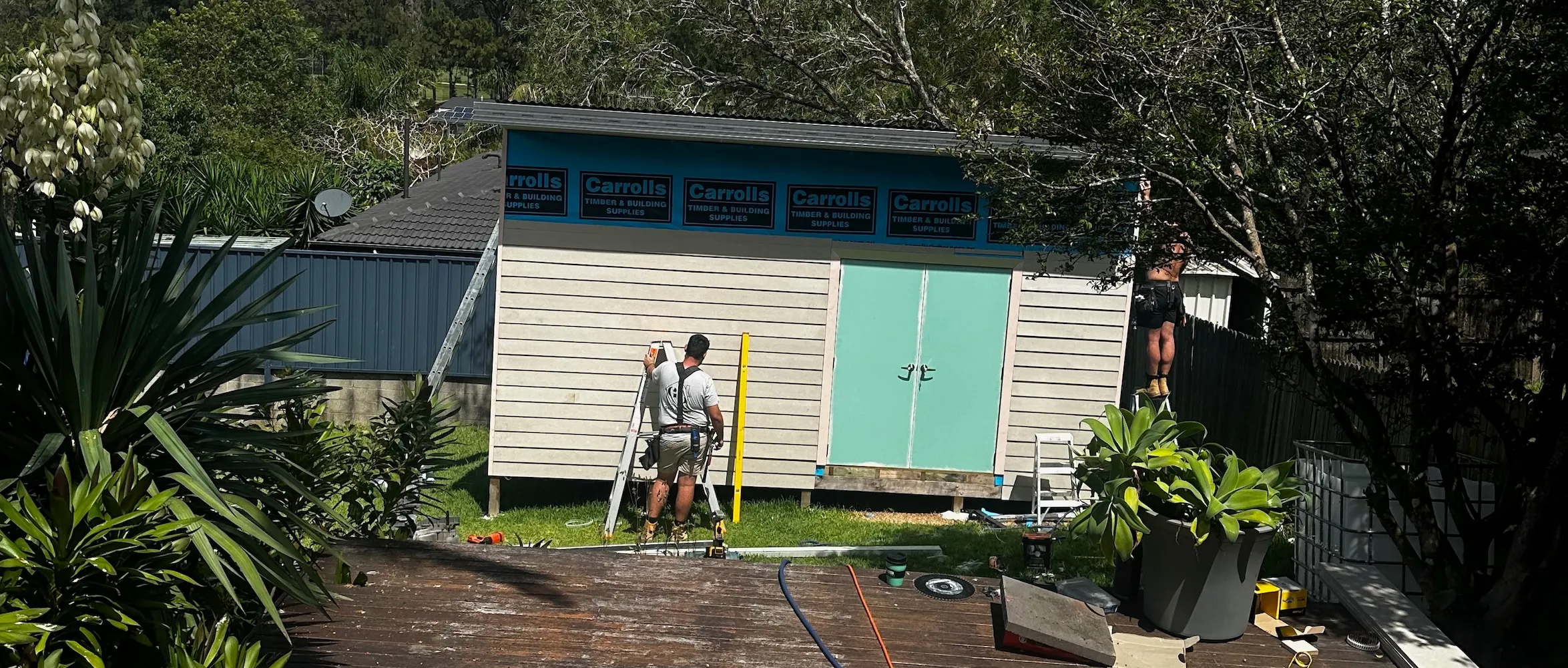 Deck renovation project